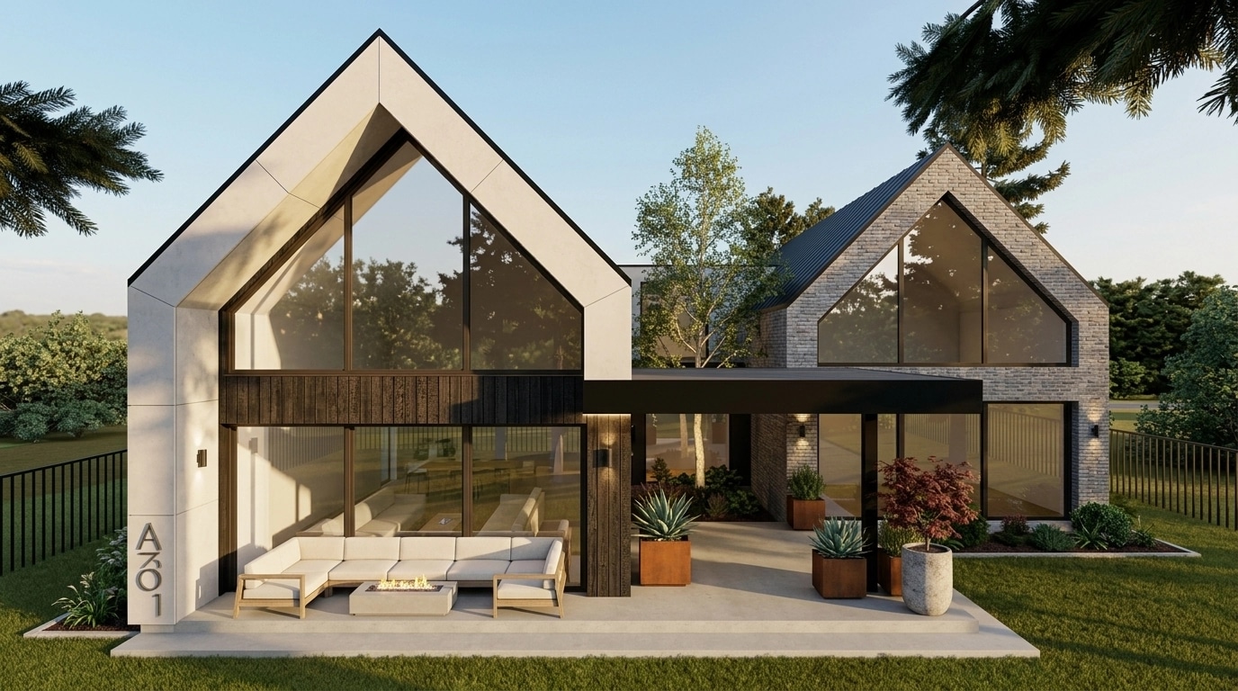 Contemporary Facade Facade design — facade photo by GenRoom AI