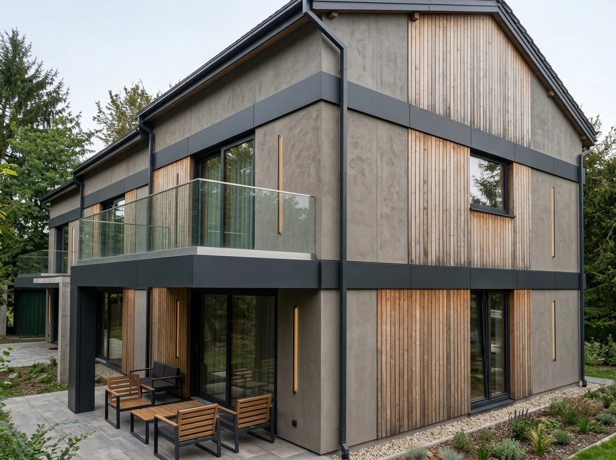 Contemporary Facade Facade design — facade photo by GenRoom AI