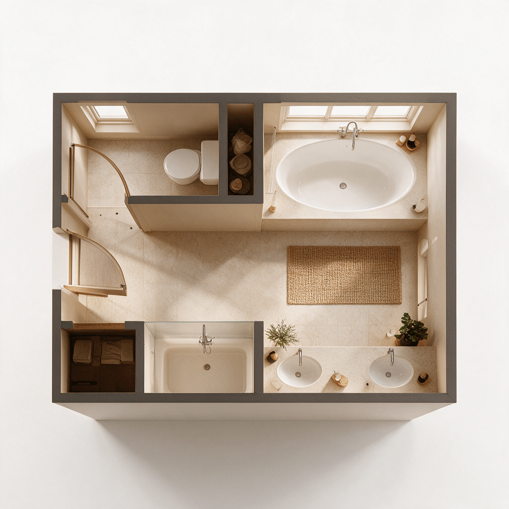 Interior design in Contemporary style — Living Room by GenRoom AI