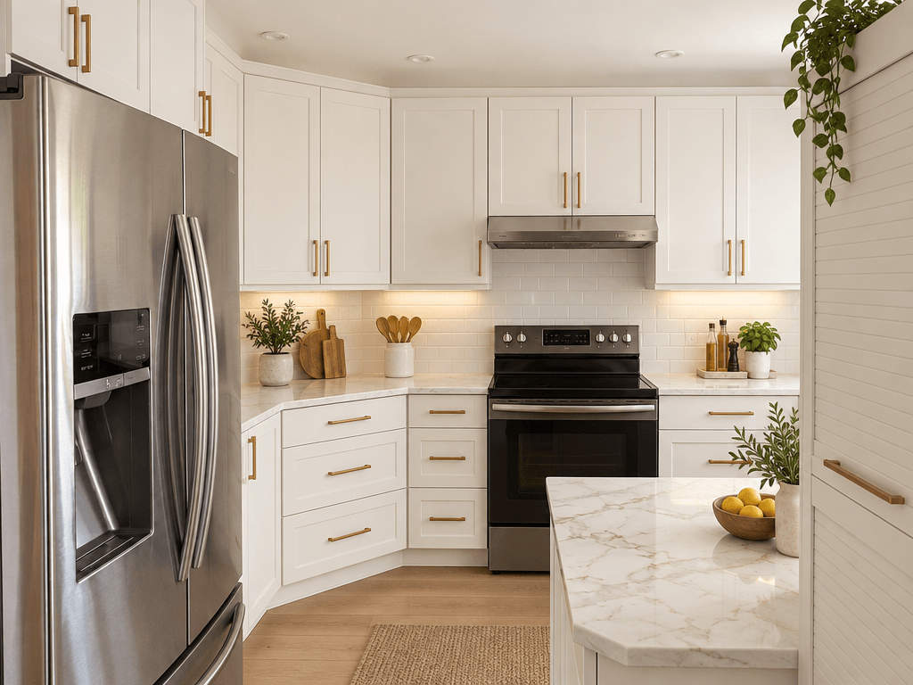 Kitchen interior in no_style style — photo by GenRoom AI