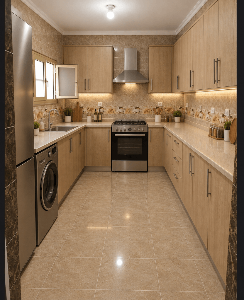 Interior design in Minimalism style — Kitchen by GenRoom AI