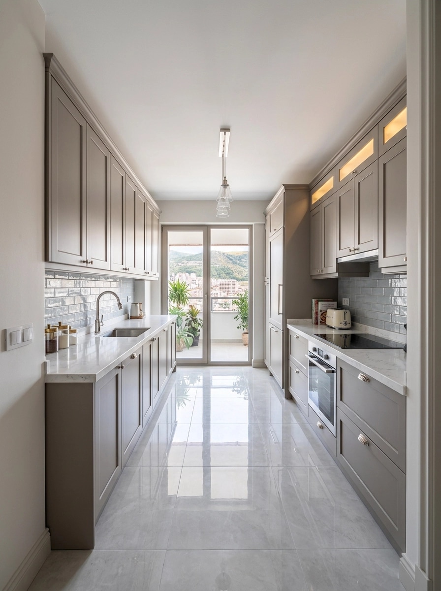 Interior design in Transitional style — Kitchen by GenRoom AI
