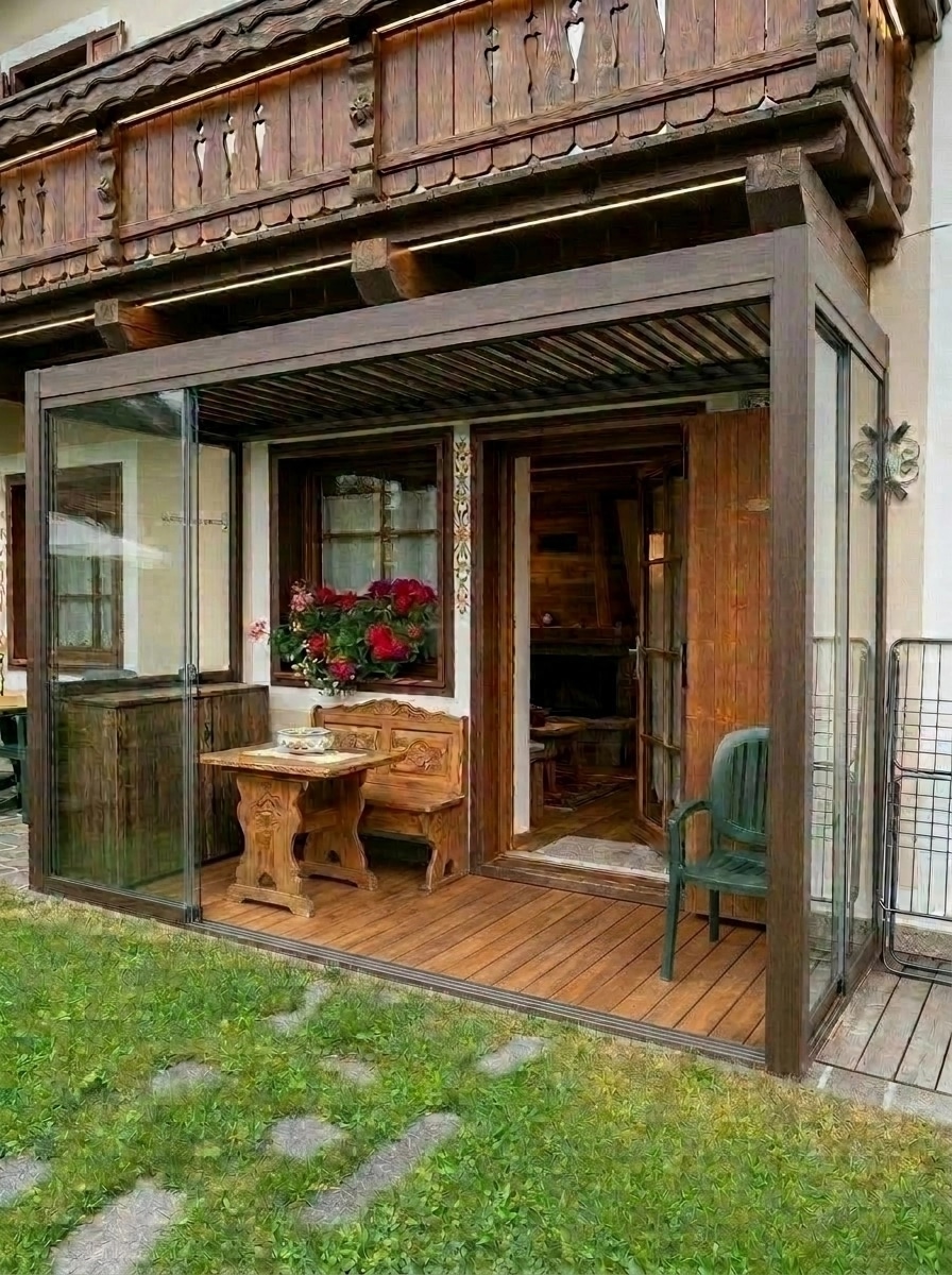 Facade design in Chalet Facade style — photo by GenRoom AI
