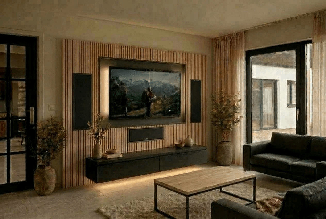 Interior design in Japandi style — Living Room by GenRoom AI