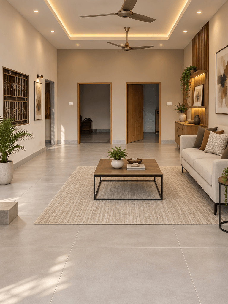 Contemporary Hallway design — interior photo by GenRoom AI