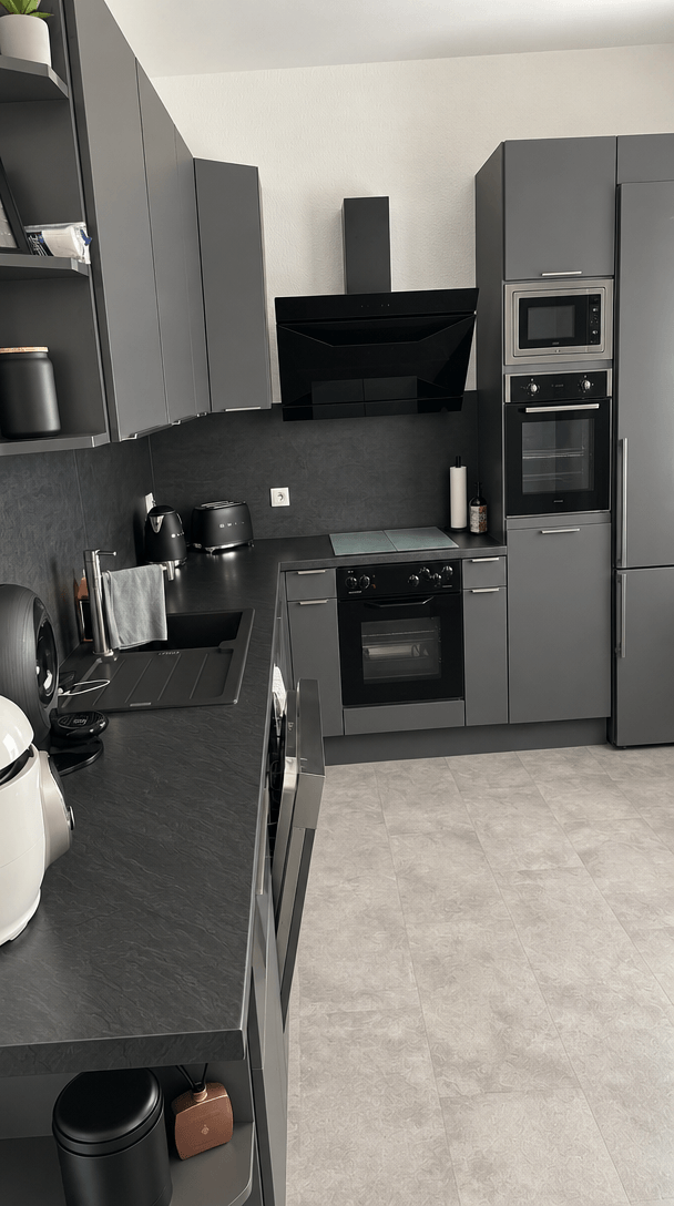Kitchen interior in no_style style — photo by GenRoom AI