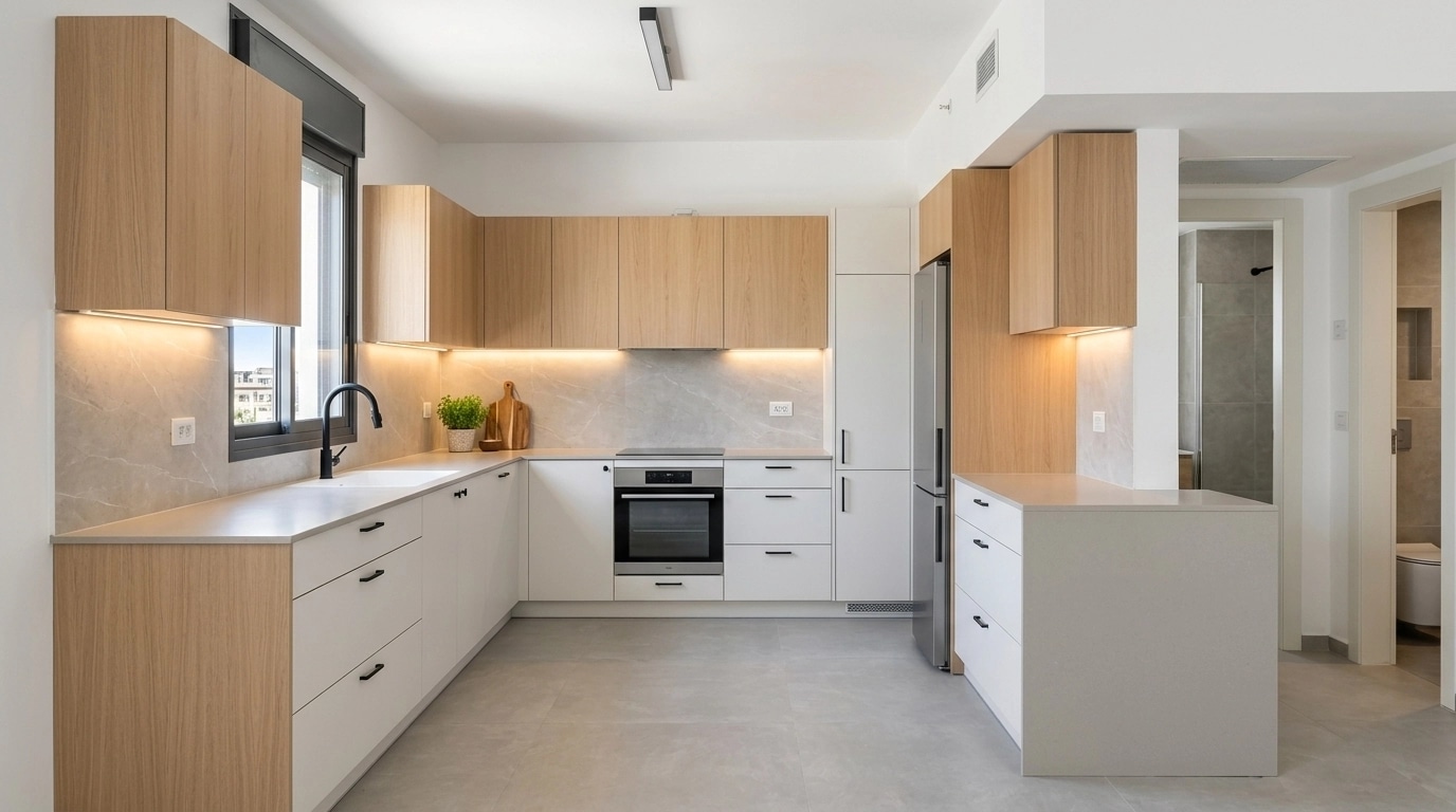 Kitchen interior in no_style style — photo by GenRoom AI
