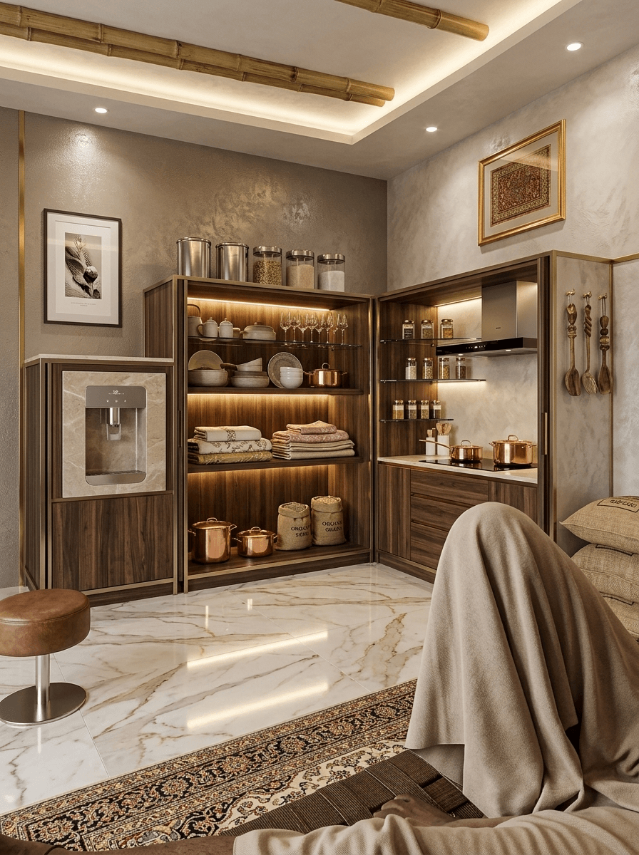 Kitchen interior in no_style style — photo by GenRoom AI