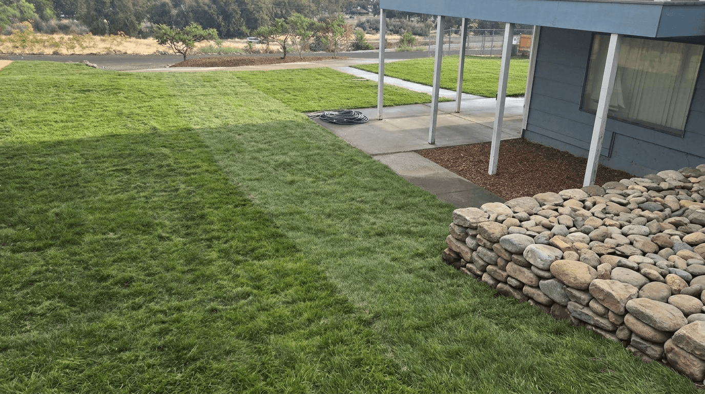 Yard design in no_style style — photo by GenRoom AI