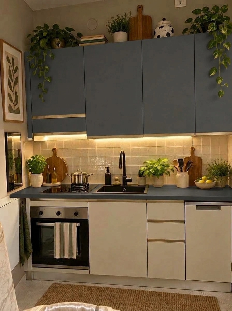 Kitchen interior in no_style style — photo by GenRoom AI