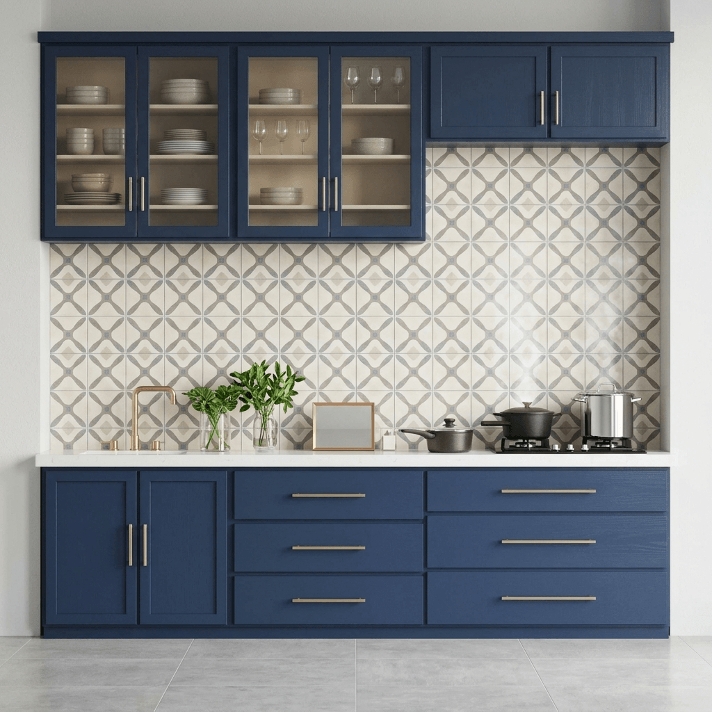 Kitchen interior in no_style style — photo by GenRoom AI