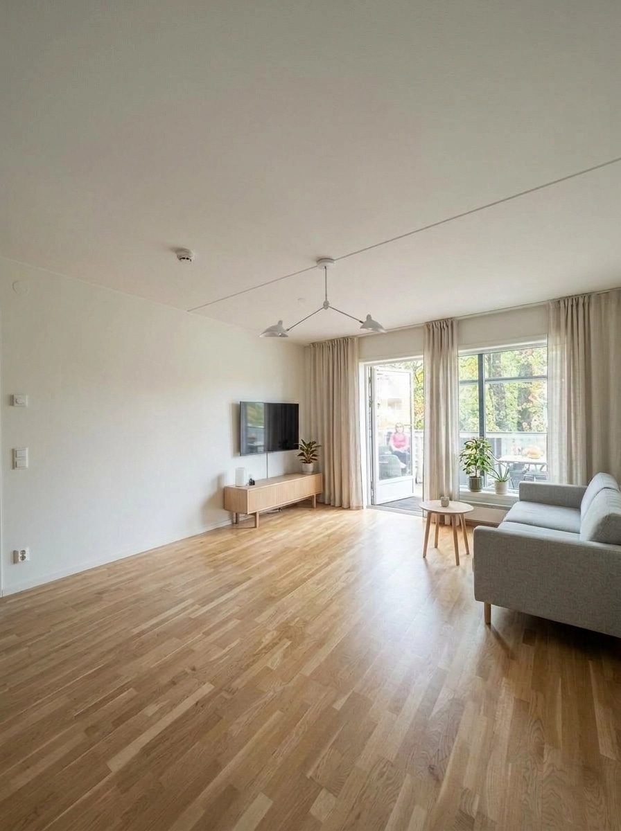 Scandinavian Living Room design — interior photo by GenRoom AI