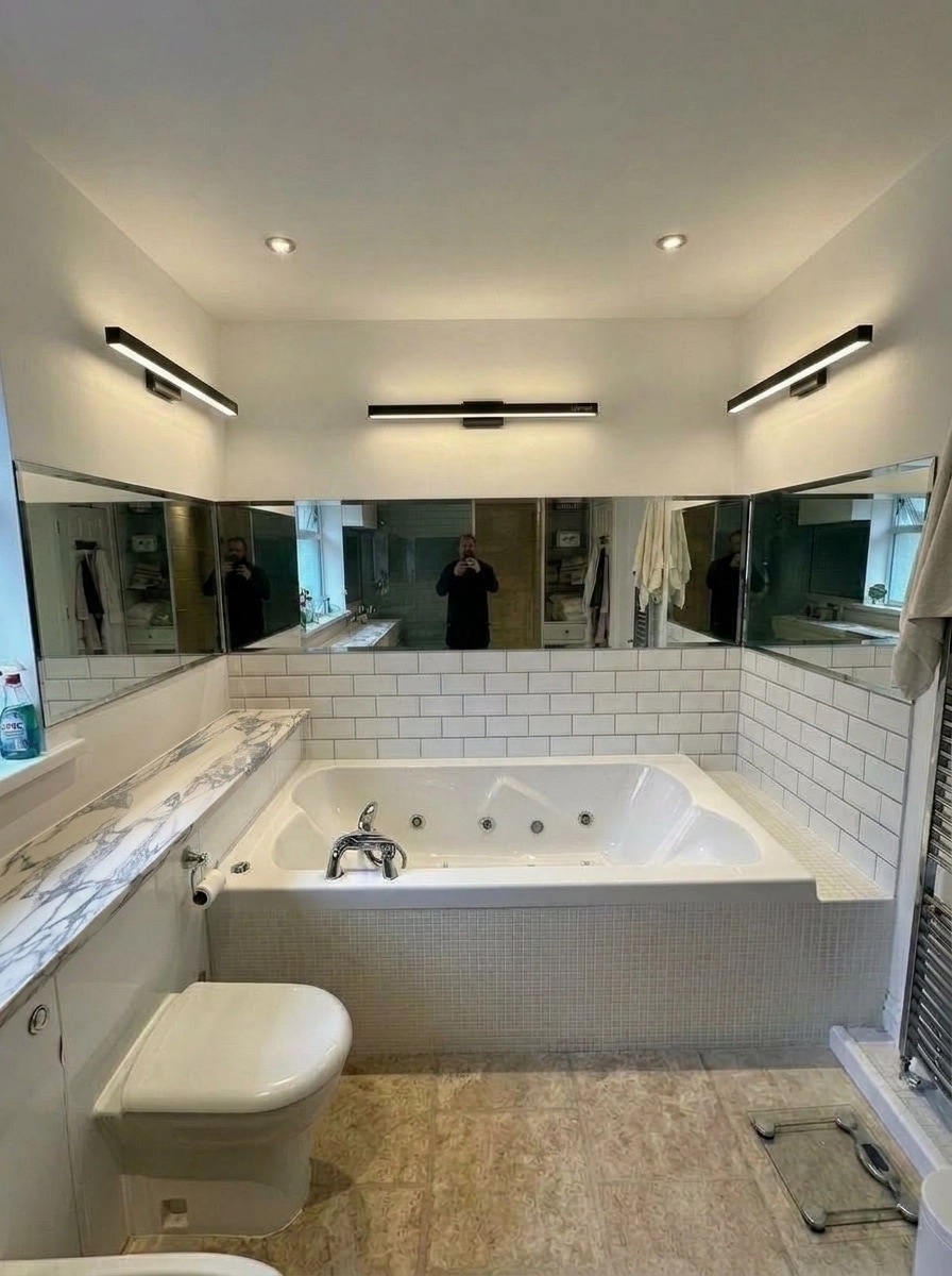 Bathroom interior in no_style style — photo by GenRoom AI