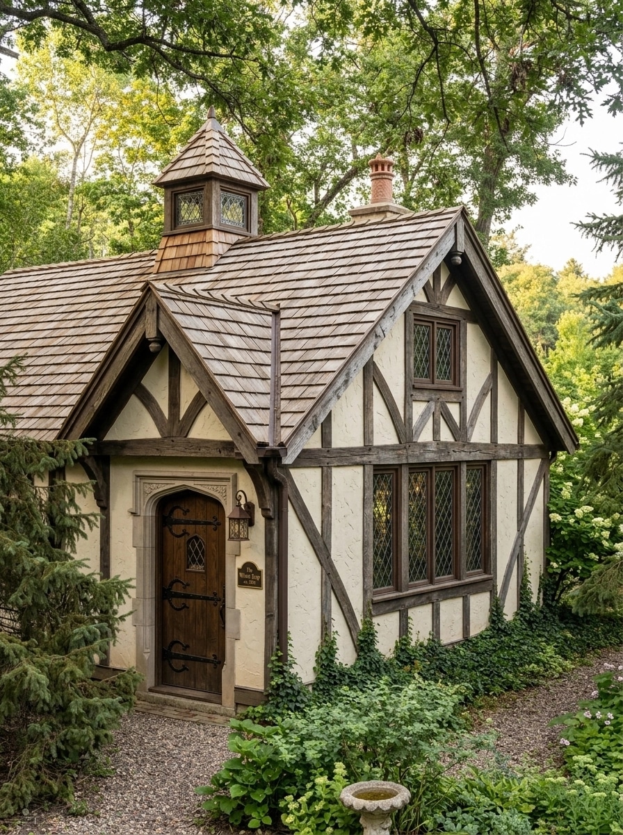 Facade design in Tudor Facade style — Facade by GenRoom AI