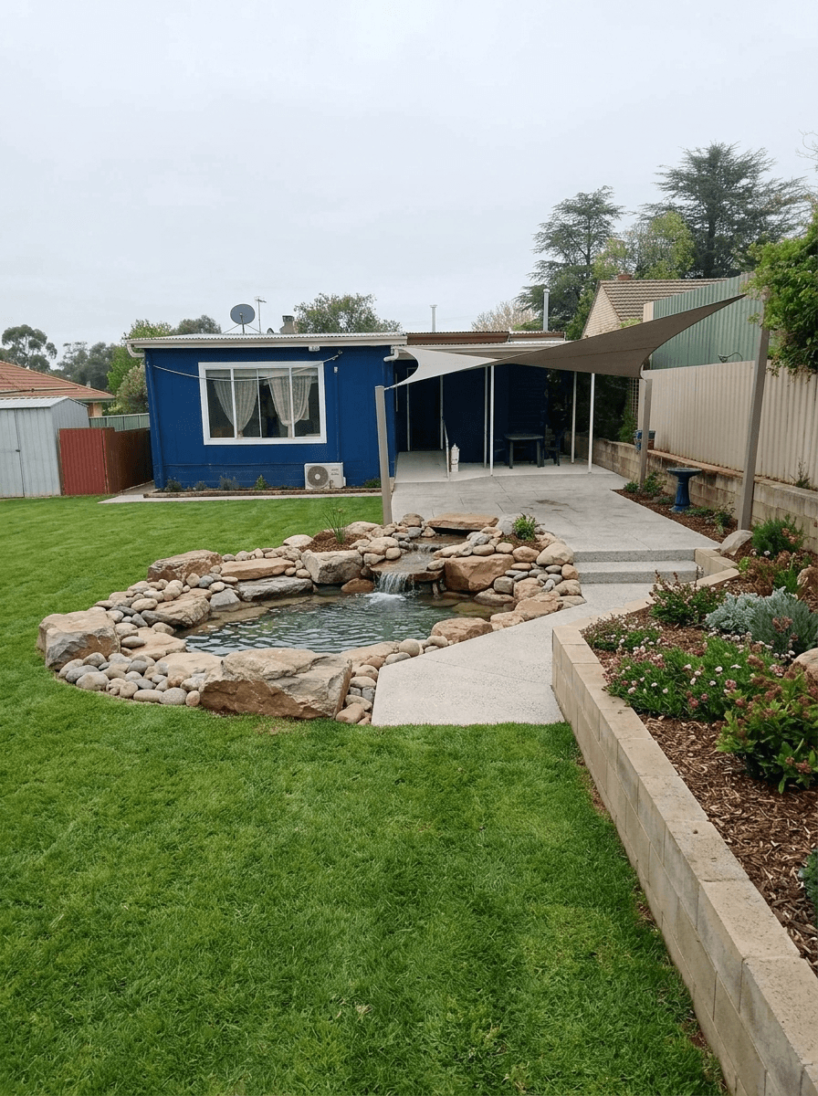 Yard design in no_style style — photo by GenRoom AI
