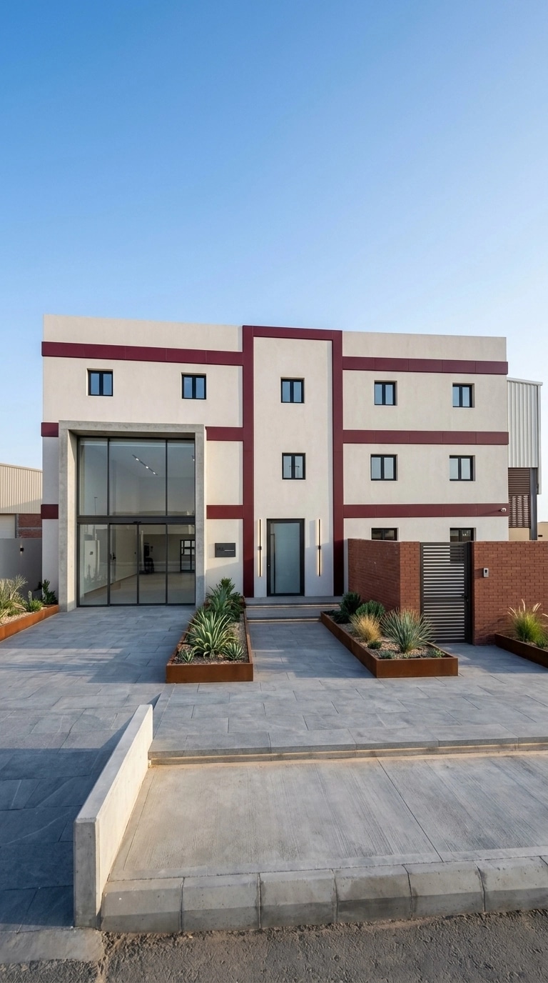 Minimalist Facade Facade design — facade photo by GenRoom AI