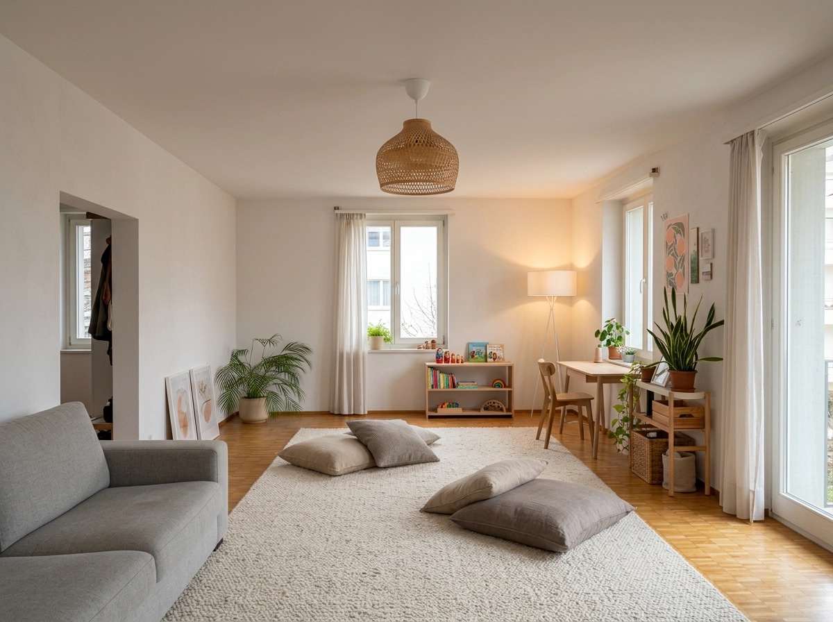 Scandinavian Living Room design — interior photo by GenRoom AI