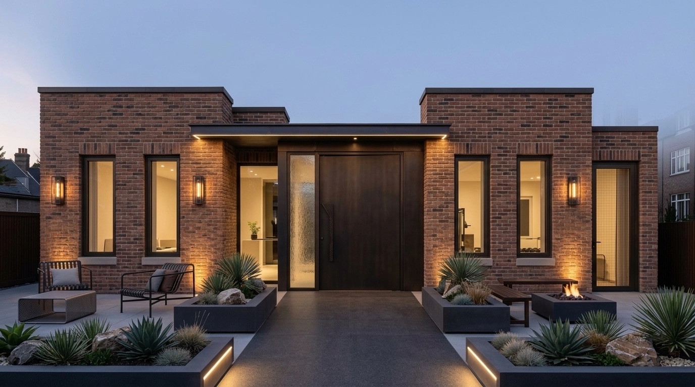Contemporary Facade Facade design — facade photo by GenRoom AI