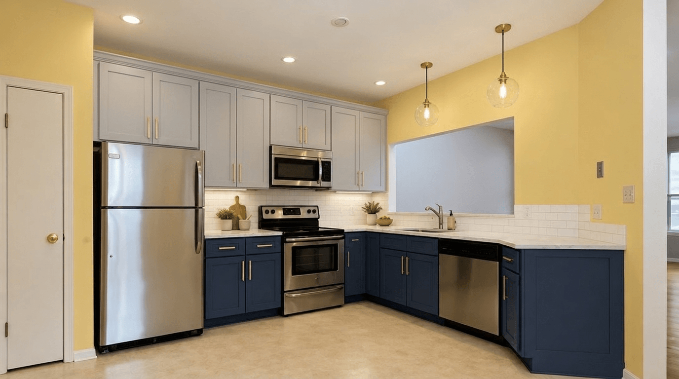 Kitchen interior in no_style style — photo by GenRoom AI