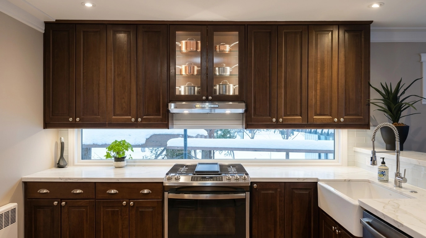Interior design in Transitional style — Kitchen by GenRoom AI