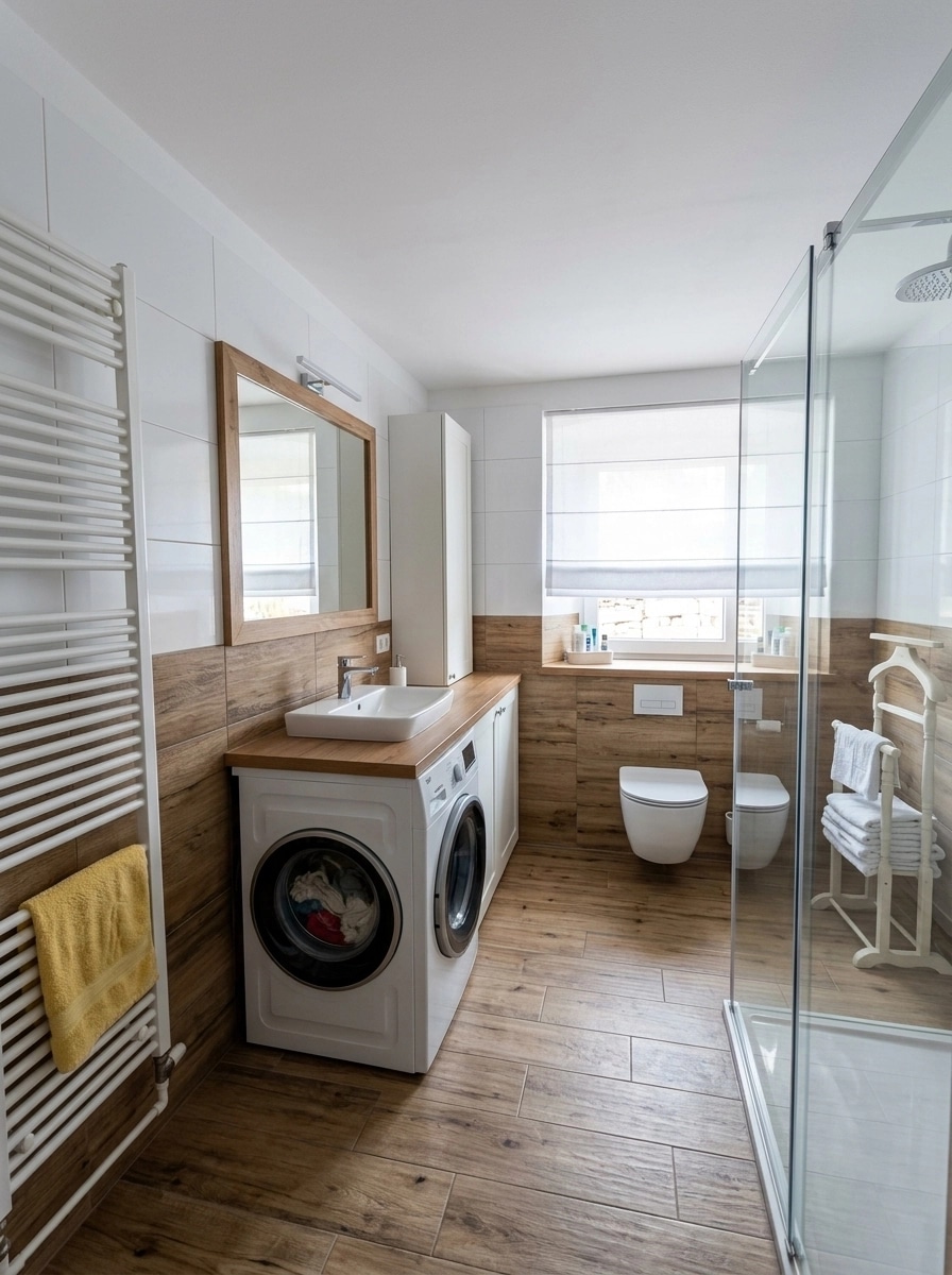 Bathroom interior in no_style style — photo by GenRoom AI