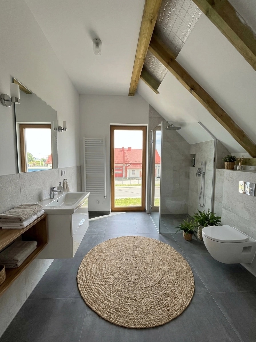 Bathroom interior in no_style style — photo by GenRoom AI