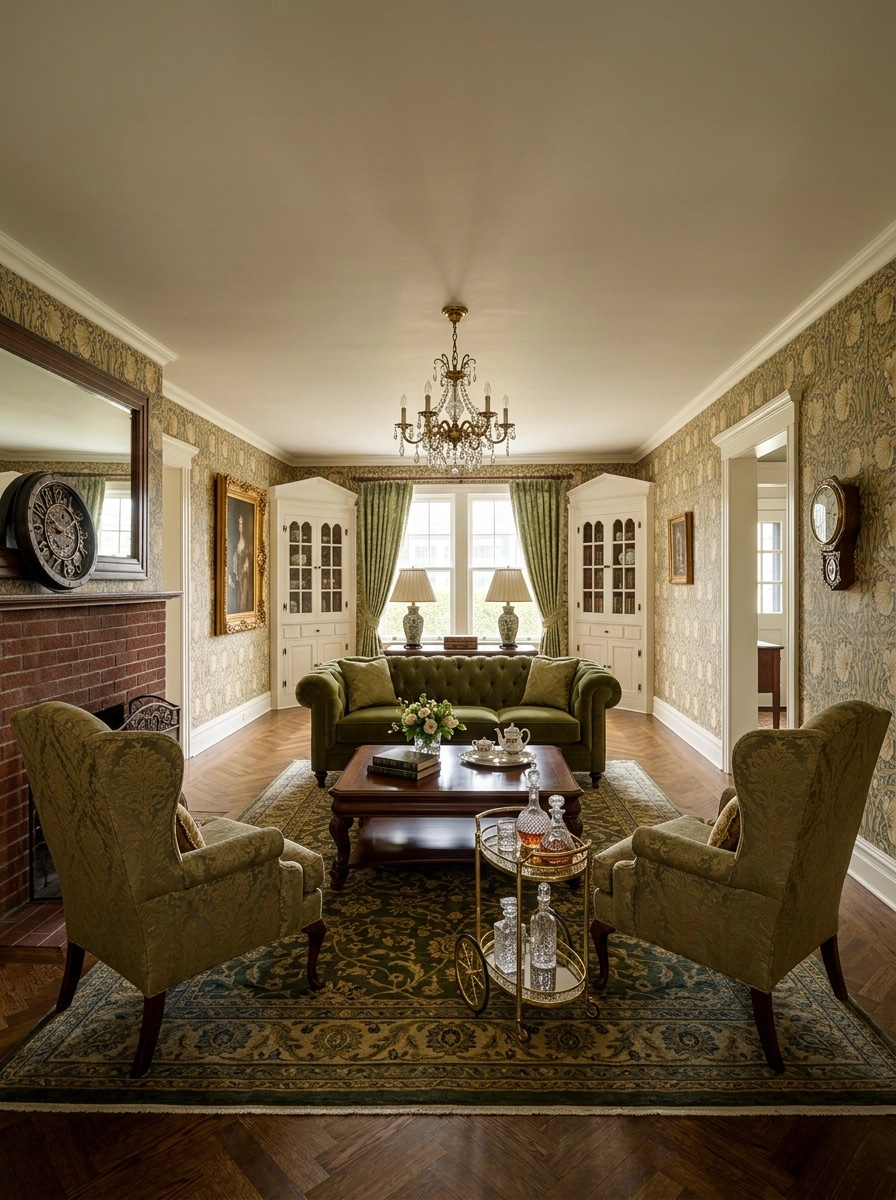 Interior design in Classic style — Living Room by GenRoom AI