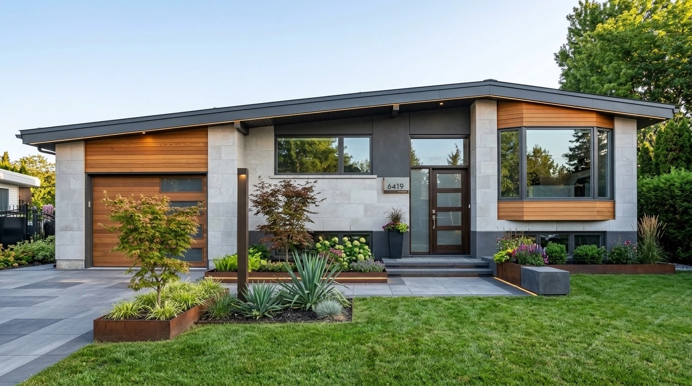 Contemporary Facade Facade design — facade photo by GenRoom AI