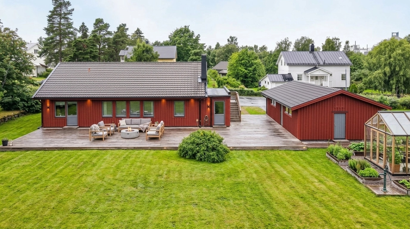 Scandinavian Facade Facade design — facade photo by GenRoom AI
