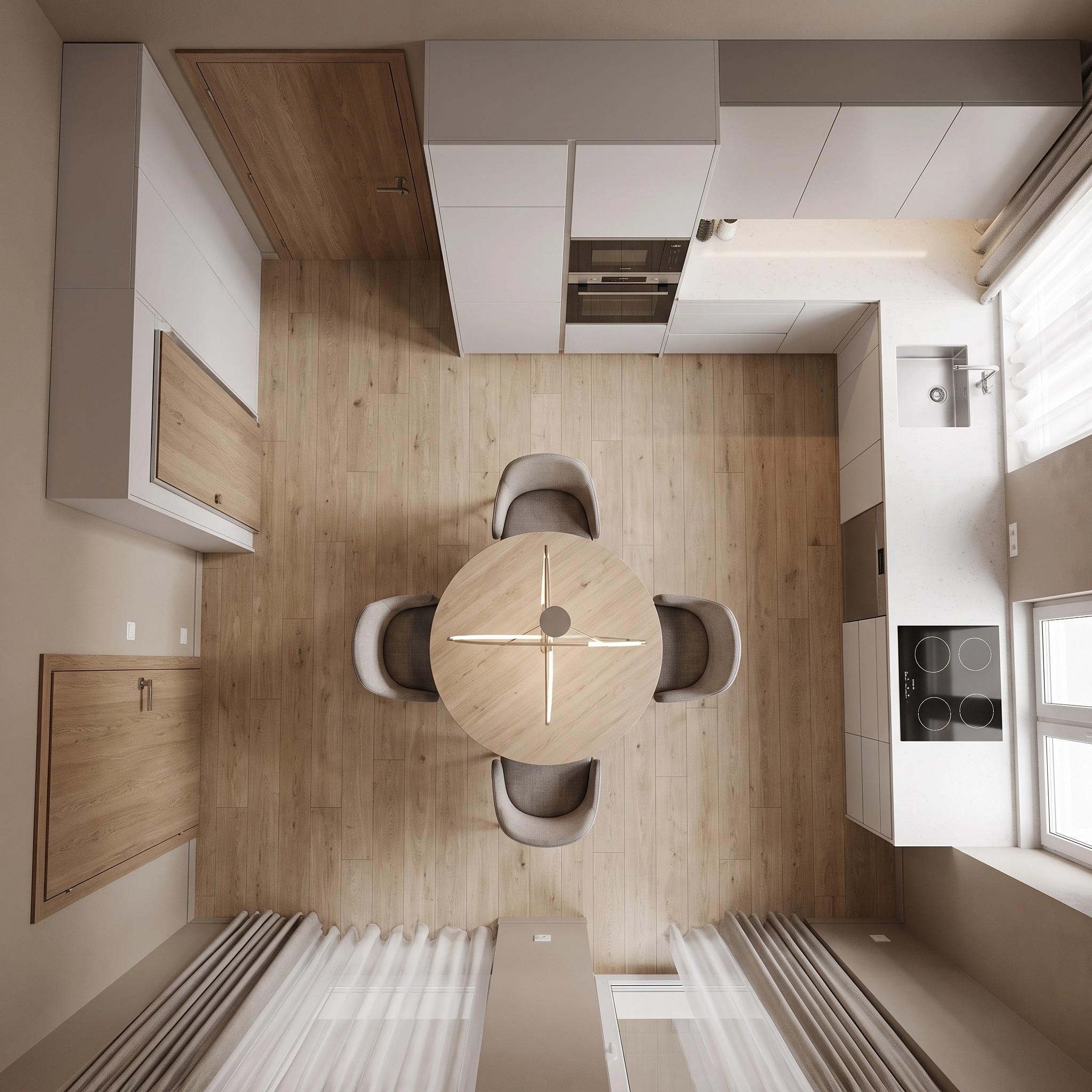 Interior design in Contemporary style — Living Room by GenRoom AI