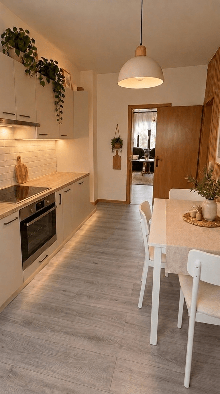 Interior design in Scandinavian style — Kitchen by GenRoom AI