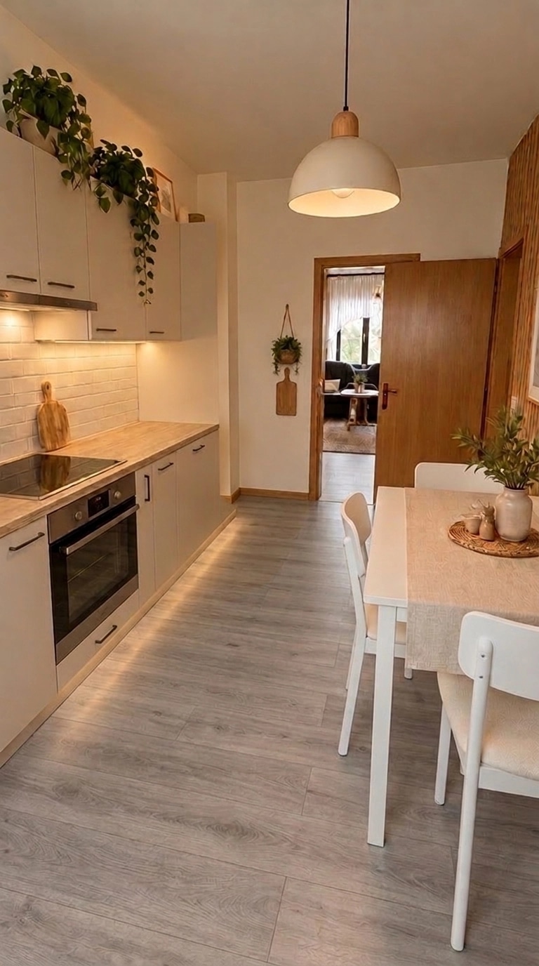 Interior design in Scandinavian style — Kitchen by GenRoom AI