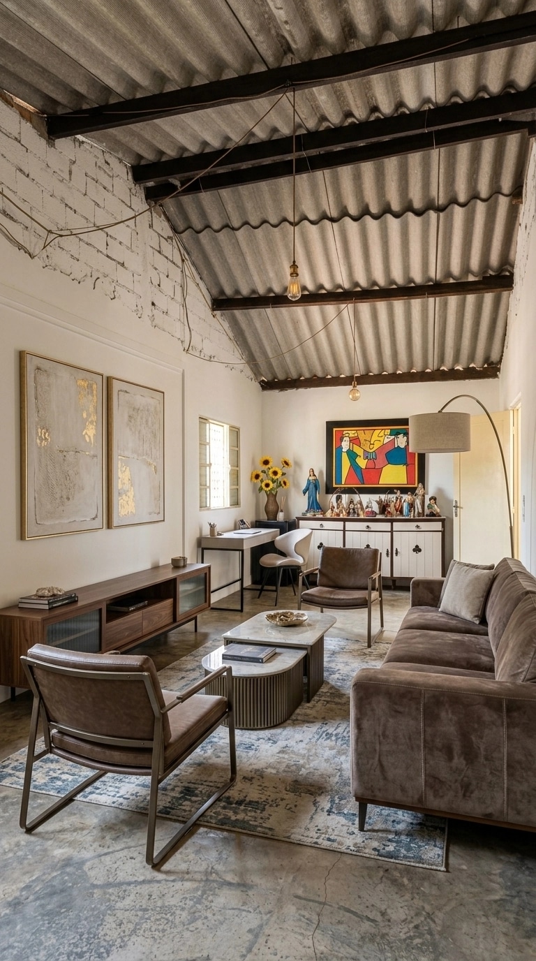 Interior design in Contemporary style — Living Room by GenRoom AI