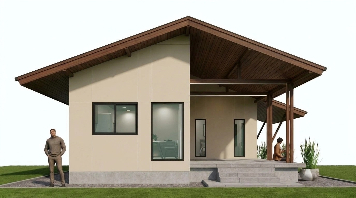 Facade design in Minimalist Facade style — Facade by GenRoom AI