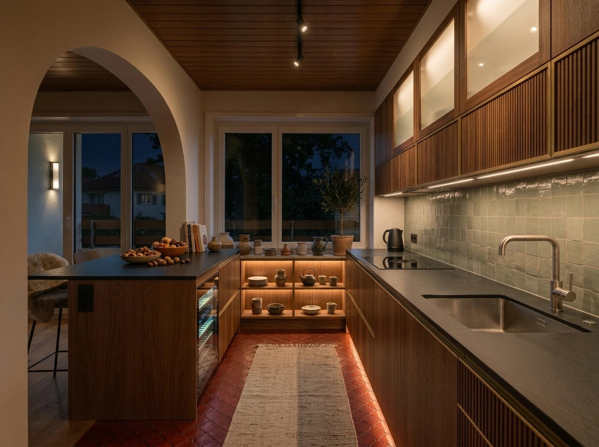 Interior design in Contemporary style — Kitchen by GenRoom AI