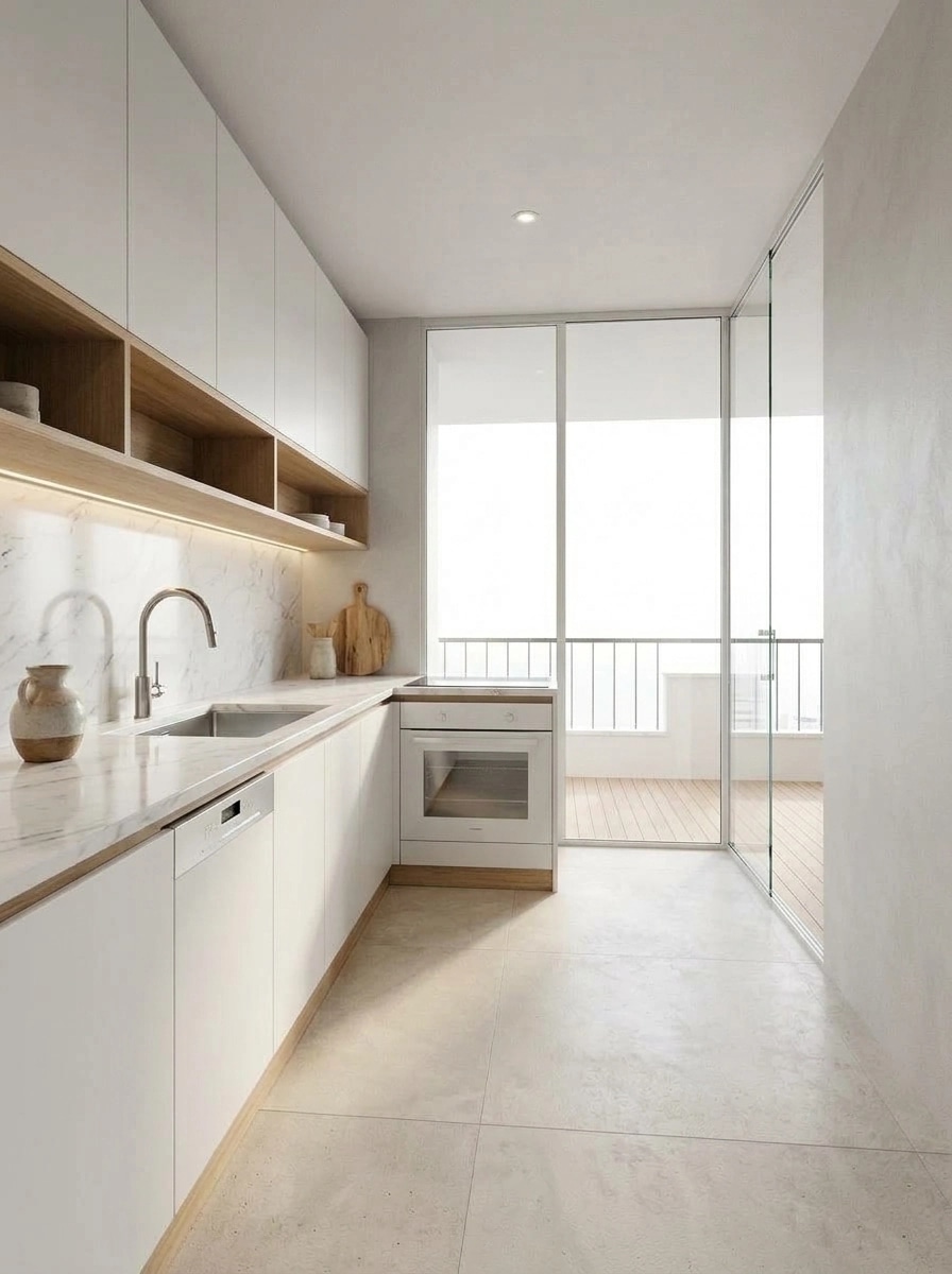 Kitchen interior in no_style style — photo by GenRoom AI