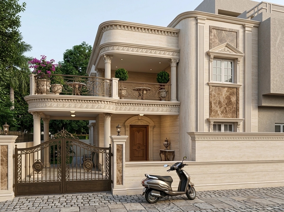 Facade design in Classic Facade style — Facade by GenRoom AI