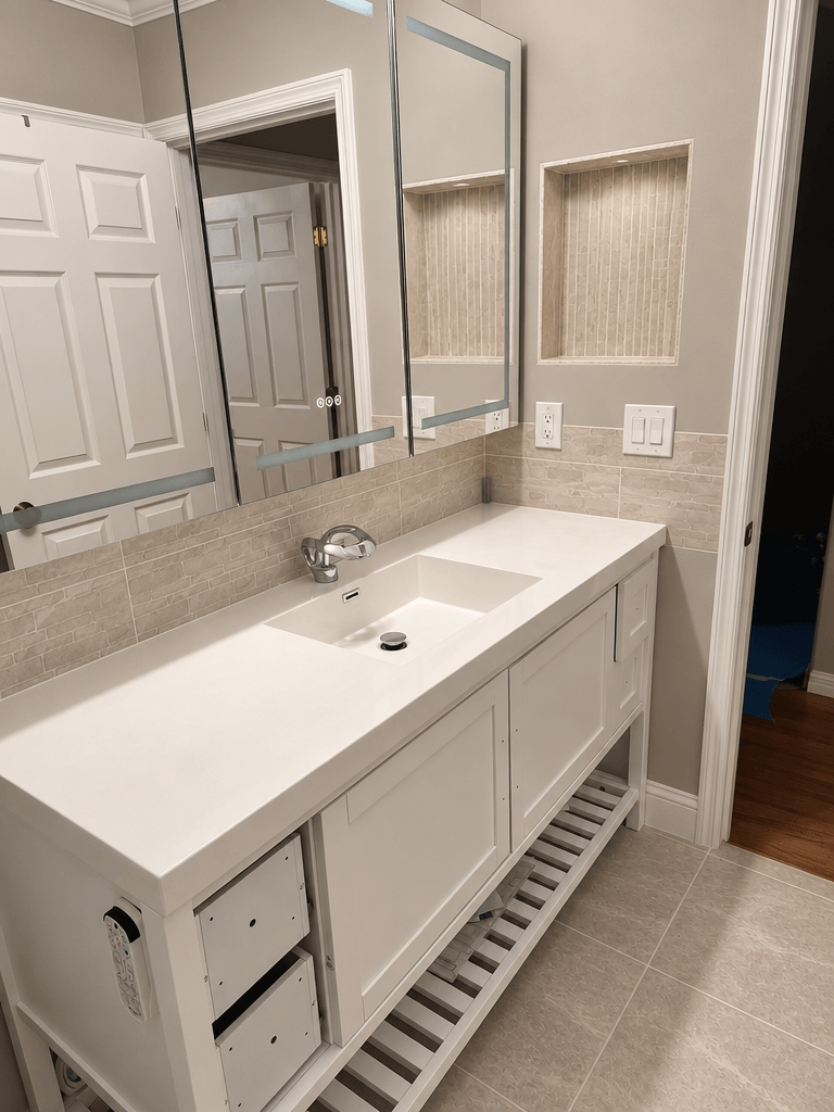 Bathroom interior in no_style style — photo by GenRoom AI