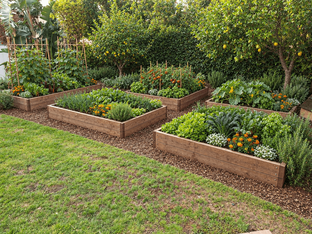 Yard design in no_style style — photo by GenRoom AI