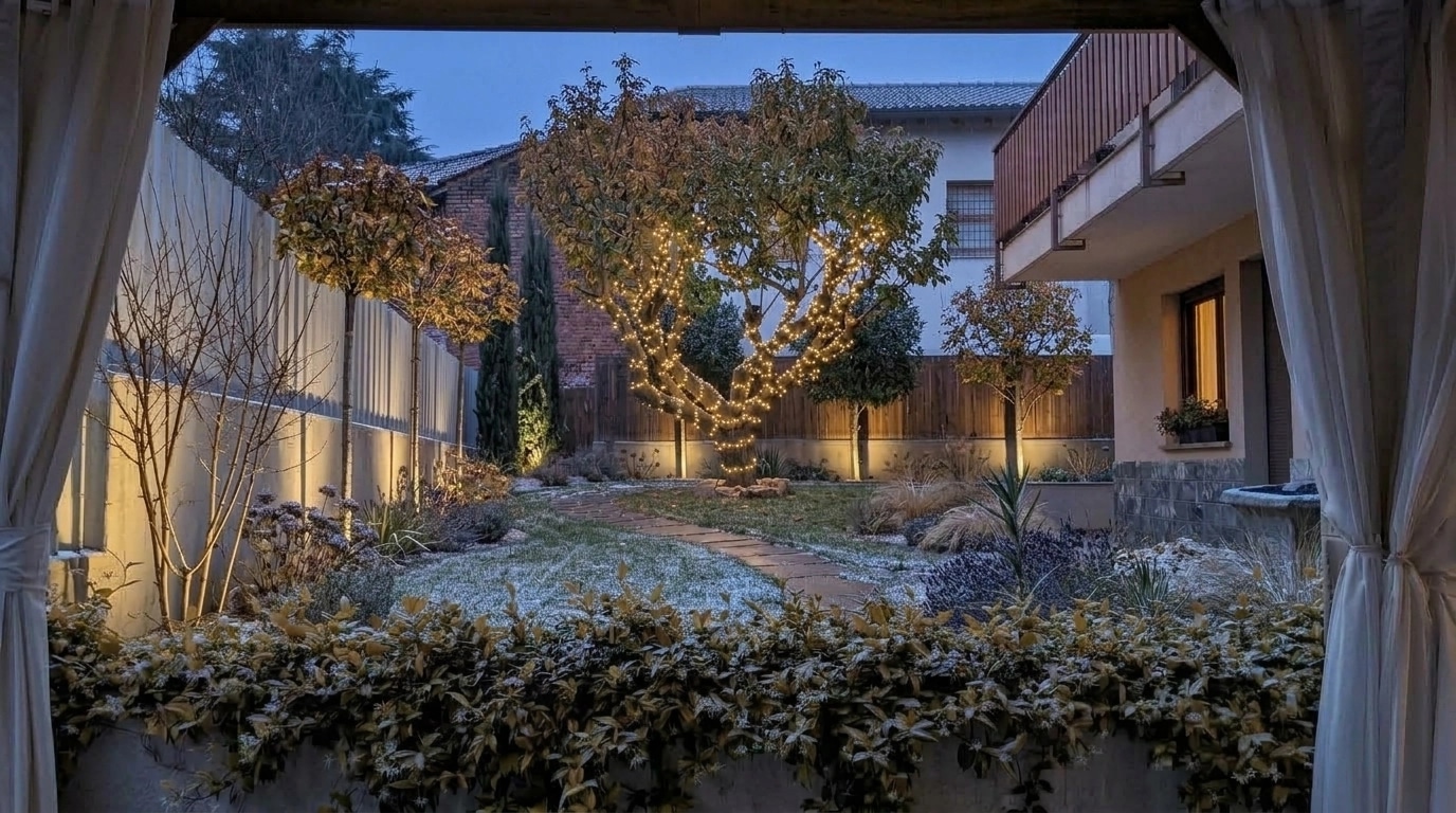 Yard design in no_style style — photo by GenRoom AI
