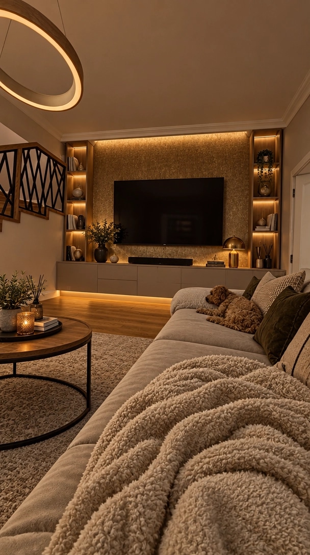 Interior design in Contemporary style — Living Room by GenRoom AI