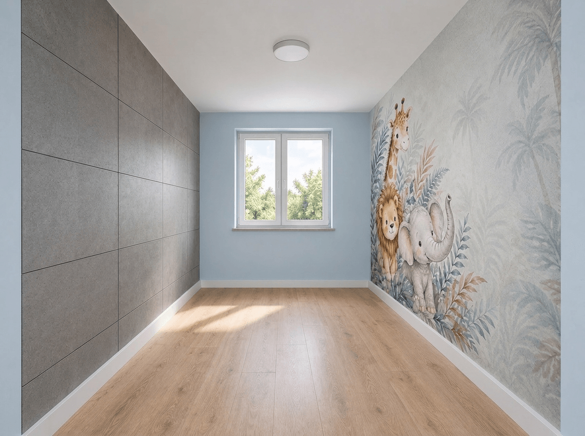 Kids Room interior in no_style style — photo by GenRoom AI