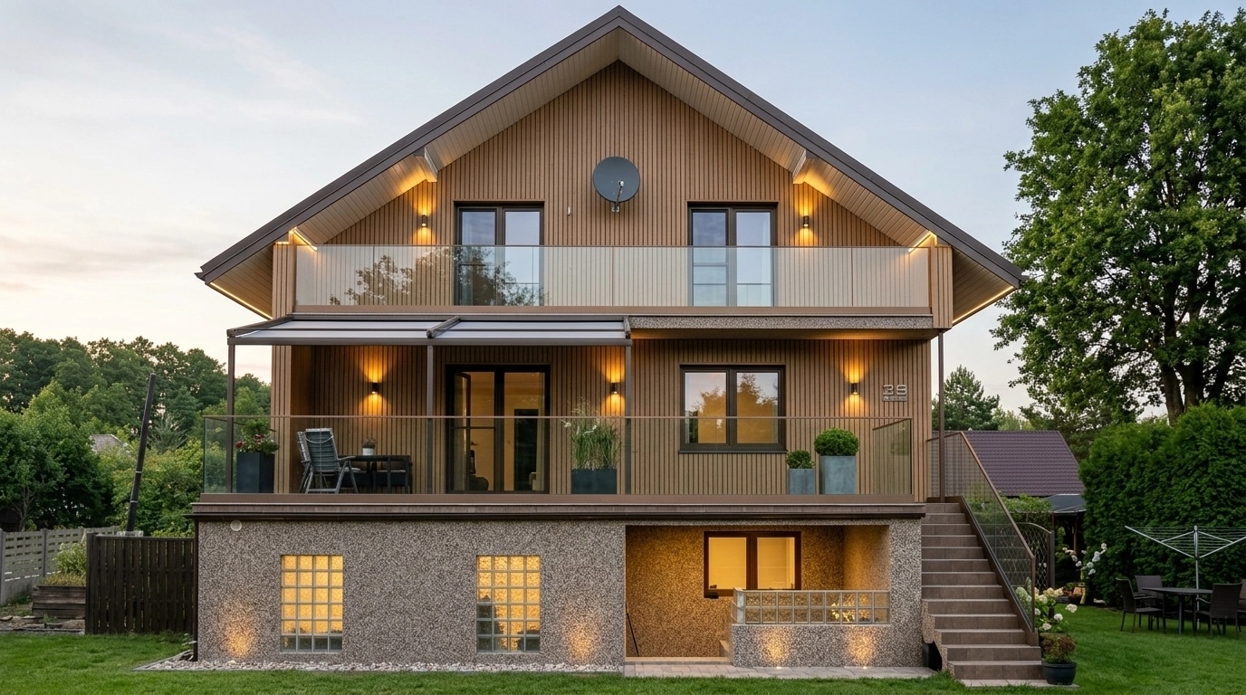 Contemporary Facade Facade design — facade photo by GenRoom AI