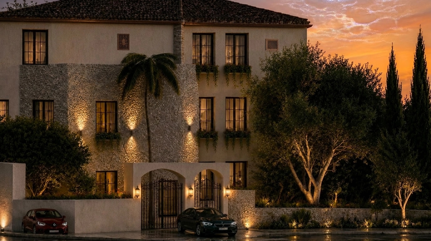 Facade design in Mediterranean Facade style — Facade by GenRoom AI