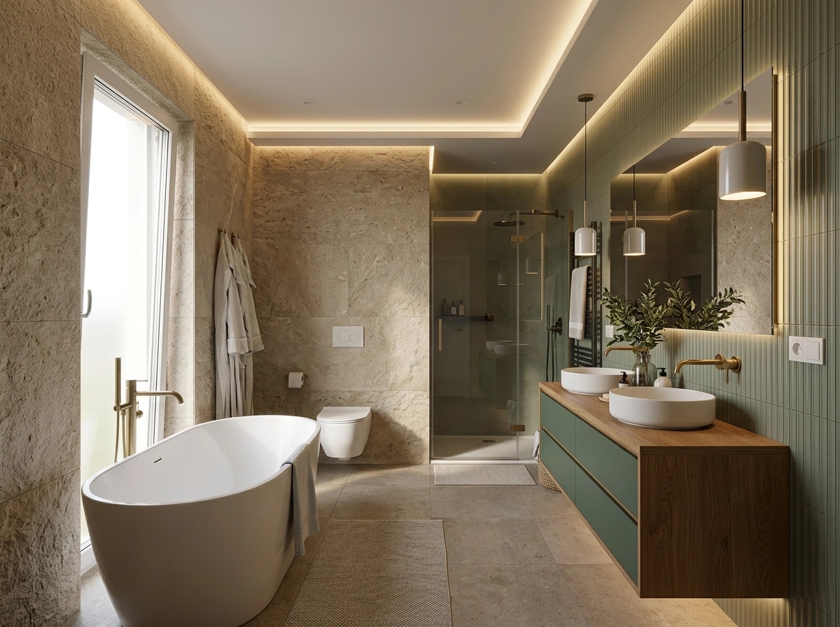 Coastal / Hamptons Baie design — interior photo by GenRoom AI