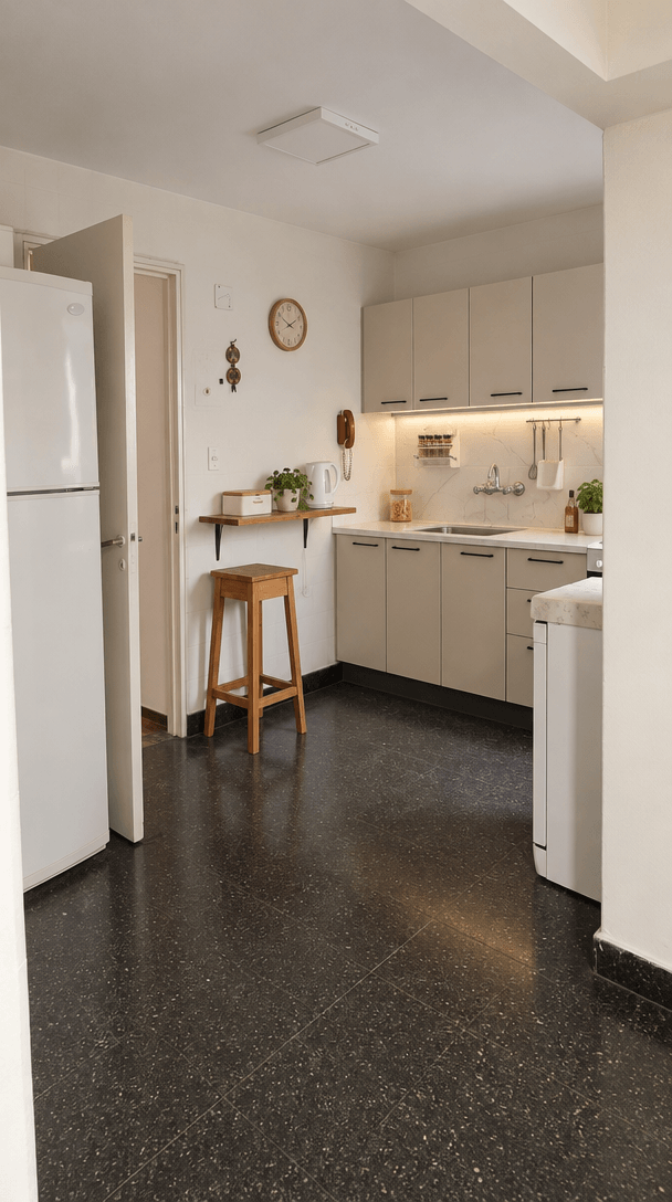Minimalism Kitchen design — interior photo by GenRoom AI