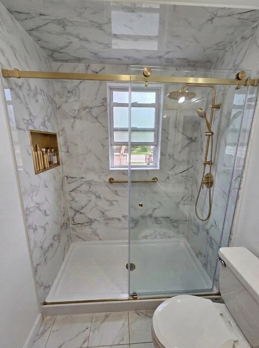 Bathroom interior in no_style style — photo by GenRoom AI
