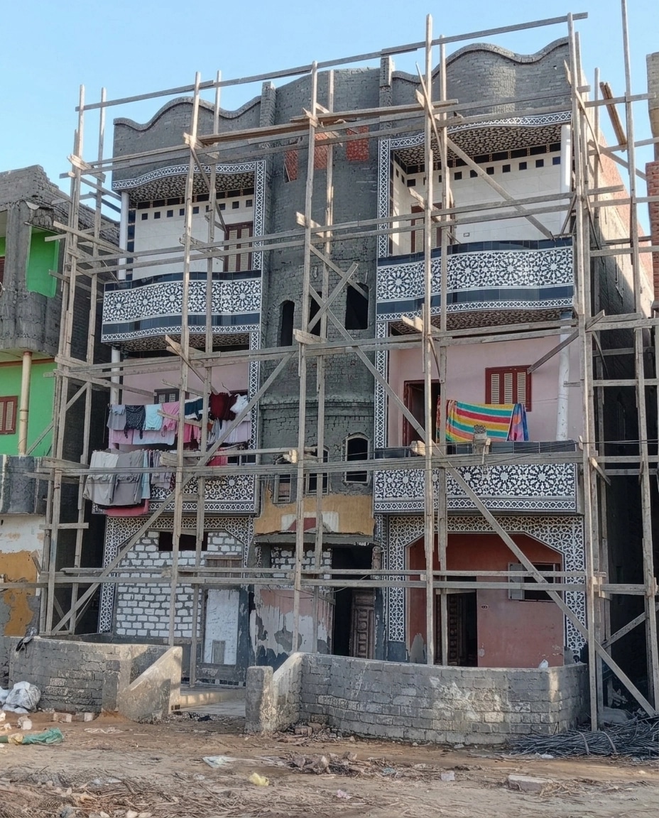 Arabian Facade Facade design — facade photo by GenRoom AI