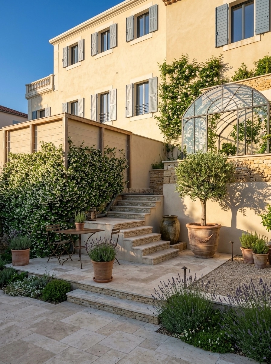 Provence Garden Bahçe design — yard photo by GenRoom AI