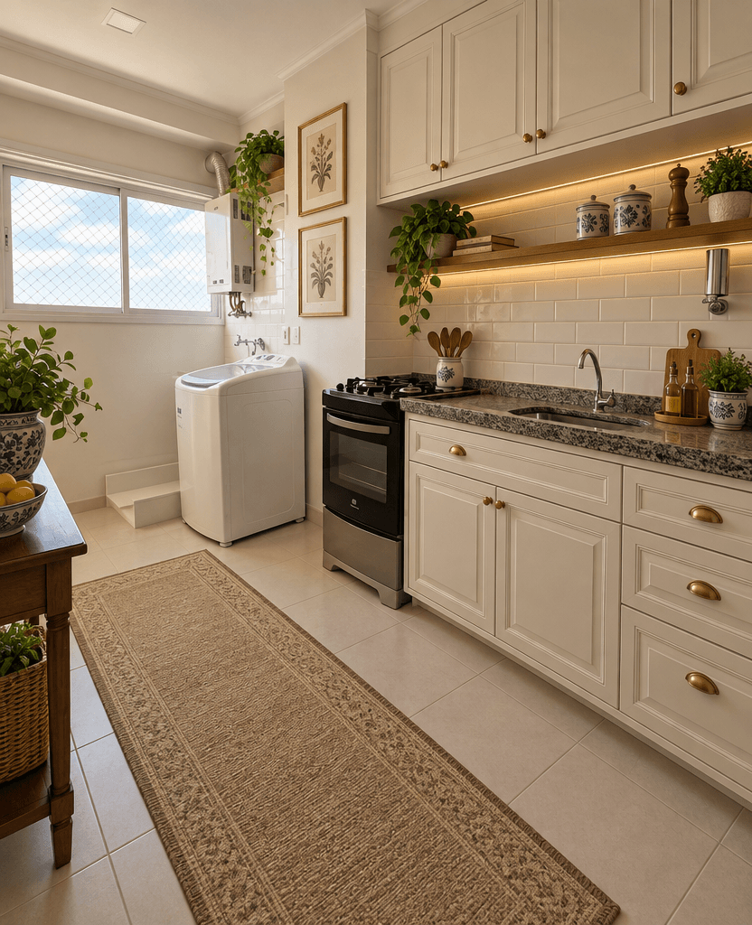 Kitchen interior in Classic style — photo by GenRoom AI